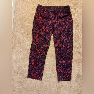Loft Printed Julie Fit Pant